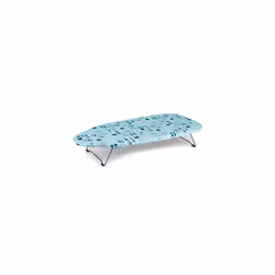 Beldray LA023735SEW Small Tabletop Ironing Board - 73 x31cm, Sewing Accessory Print, 100% Cotton Cover For Smooth Pressing, F ...