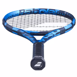 Babolat Pure Drive Tennis Racquet - Strung with 16g White Babolat Syn