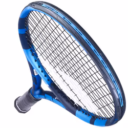Babolat Pure Drive Tennis Racquet - Strung with 16g White Babolat Syn