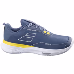 Babolat Men's SFX Evo All Court Tennis Shoes  Dark Grey/White (Men's US Size 8)