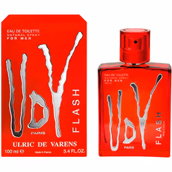 Ulric de Varens UDV Flash Eau De Toilette 100ml, Men, 100 ml, Spray, Alcohol denat., Aqua (Water), Parfum (Fragrance), Alpha- ...