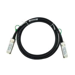 BlueOptics OS6860-CBL-100 InfiniBand/fibre optic cable 1 m QSFP Black, Nickel