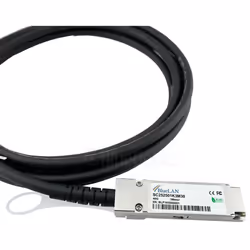 BlueOptics OS6560-CBL-100-BL InfiniBand/fibre optic cable 1 m QSFP Orange