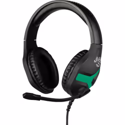 Konix Nemesis Xbox Headset, Wired, Gaming, 20 - 20000 Hz, Headset, Black, Green