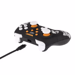 Konix Naruto 80381116686 Gaming Controller Black USB Gamepad Nintendo Switch, PC