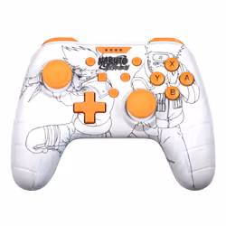 Konix Naruto Kakashi, Gamepad, Nintendo Switch, Nintendo Switch Lite, PC, Reset button, Start button, Wired, USB, White