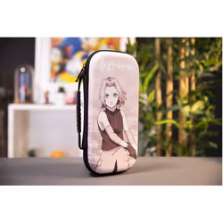 Konix Naruto 80381117166 portable game console case Hardshell case Nintendo Polyvinyl chloride (PVC) Pink - Additional view 4
