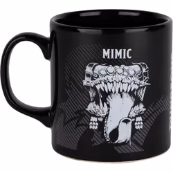 Konix 78441120356, Single, 320 L, Black, White, Ceramic, Mug, Universal