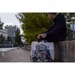 Konix Jujutsu Kaisen Beige Shopping Bag - Additional view 2