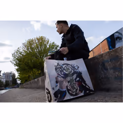 Konix Jujutsu Kaisen Beige Shopping Bag - Additional view 5