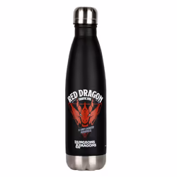 Konix 78441121194, 500 ml, Daily usage, Black, Red, Stainless steel, Adult, Boy/Girl