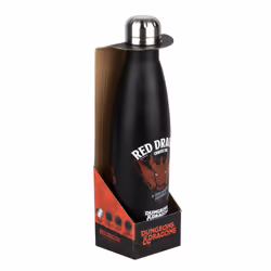 Konix 78441121194 drinking bottle Daily usage 500 ml Stainless steel Black, Red