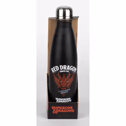 Konix 78441121194 drinking bottle Daily usage 500 ml Stainless steel Black, Red