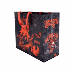 Konix KX DND SHOPPING BAG MONSTERS Black, Red Tote bag - Additional view 6