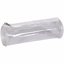 Clairefontaine 3329680084856, Soft pencil case, Plastic, Transparent, Monochromatic, Zipper, Boy/Girl