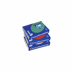 2635C Trophee Ream Printer Paper/Copier Paper Intense Colours DIN A4 160 g 250 Sheets Light Green 1 Ream