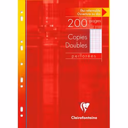 Clairefontaine 4711c, Pattern, Red, Yellow, A4, 100 sheets, Universal