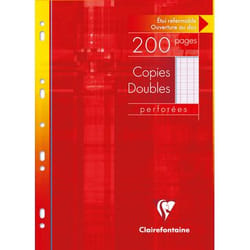 Clairefontaine 4711c writing notebook A4 100 sheets Red, Yellow