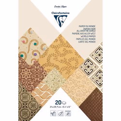 Clairefontaine 3329680950960, Art paper, 20 sheets