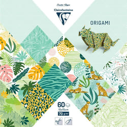 Clairefontaine Origami papers Exotic freshness 15 x 15 cm