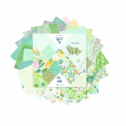 Clairefontaine Origami papers Exotic freshness 15 x 15 cm