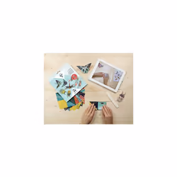 - Ref 95366C - Origami Paper Kit (Pack of 60 Sheets) - 3 Assorted Sizes, 70gsm Paper, Printed Design on Front & Plain Backs - Insects to Make