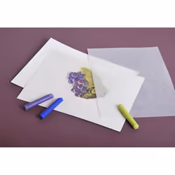 Clairefontaine PastelMat Pastel Card Pad No3, 360 g, 30 x 40 cm, 12 Sheets - White