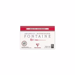 - Ref 96436C - Fontaine Cold Pressed Watercolour Glued Pad (25 Sheets) - 10 x 15cm Size, 300gsm Paper - Suitable for Watercol ...