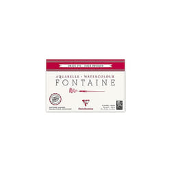 - Ref 96436C - Fontaine Cold Pressed Watercolour Glued Pad (25 Sheets) - 10 x 15cm Size, 300gsm Paper - Suitable for Watercolour Artwork
