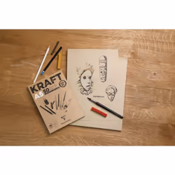 Clairefontaine 3329680965469 art paper Art paper pad 100 sheets