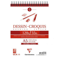 Clairefontaine 96612C Art paper pad 50 sheets