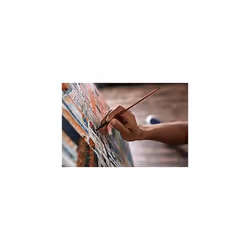 Ref 975212C Ready to Paint Grained Canvas Pad 10 Sheets A2 Sized 210gsm Paper Acid Free pH Neutral Sandy Suitable for Oil Acrylic Paint