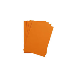 Ref 975266C Maya Smooth Coloured Drawing Card Pack of 25 Sheets 185gsm A4 297 x 21cm Pale Orange Colour Deep Dyed Acid Free pH Neutral