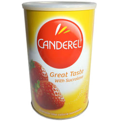 Canderel Yellow Granular Low Calorie Sweetener Drums - 1x500g