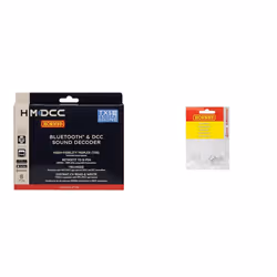 Hornby R7336 HM7000-8TXS: Bluetooth & DCC Sound Decoder (8-pin) & R8232 Digital Electric Point Clips - Spare Parts and Train ...