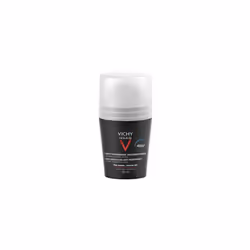 Vichy Homme Roll On Deodorant For Sensitive Skin 50ml