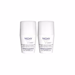 Vichy 48 hour roll-on deodorant for sensitive and irritated skin 2 x 50 ml