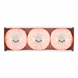 Roger&Gallet Fleur de Figuier, Body, Bar soap, Cleansing, Round, SODIUM PALMATE . SODIUM COCOATE . AQUA / WATER . PARFUM / FR ...