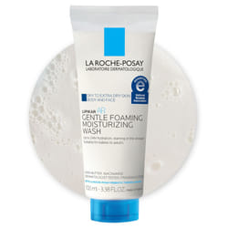 La Roche-Posay Lipikar AP+ Gentle Foaming Moisturizing Wash  Shea Butter + Niacinamide + Glycerin  Moisturizing Body Wash For Dry Skin  National Eczem