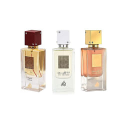 Lattafa Ana Abiyedh 3-Piece Gift Set  (Ana Abiyedh  Rouge  Leather)