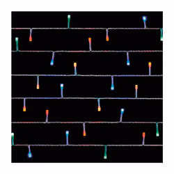 Premier - 200 LED Multi-Coloured Multi-Action Fairy Lights with Timer