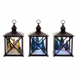 Premier - 33cm Christmas Gazebo Lantern
