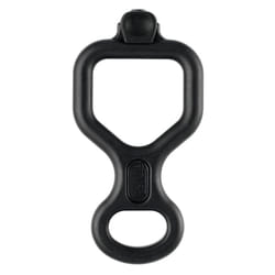 Petzl HUIT ANTIBRULURE Descender - Figure 8 Descender with Anti-Burn Grip for One or Two Rope Strands While Rappelling