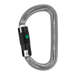 Petzl Am’D Locking carabiner D-shaped Aluminium Grey 1 pc(s)
