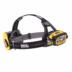 Petzl DUO Z2, Headband flashlight, Black, Yellow, 1 m, IP67, 50 lm, 430 lm