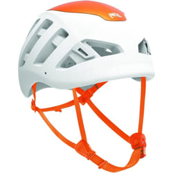 PETZL Unisex -Adult's Sirocco Helmet White/Orange S/M, Multicoloured