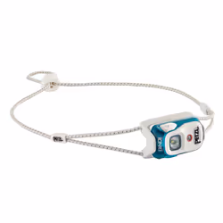Petzl Bindi, Headband flashlight, Teal, White, Buttons, Charging, IPX4, CE