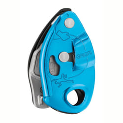 Petzl gRIgRI Belay Device - Belay Device with cam-Assisted Blocking for Sport  Trad  and Top-Rope climbing - Blue