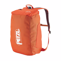 PETZL KLIFF Rope Bag - 36-Liter Rope Bag for Sport Climbing With Removable Tarp - Red