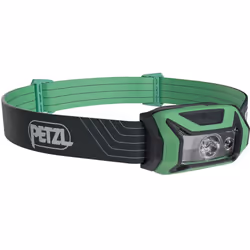 Petzl TIKKA, Headband flashlight, Green, Plastic, Buttons, IPX4, LED